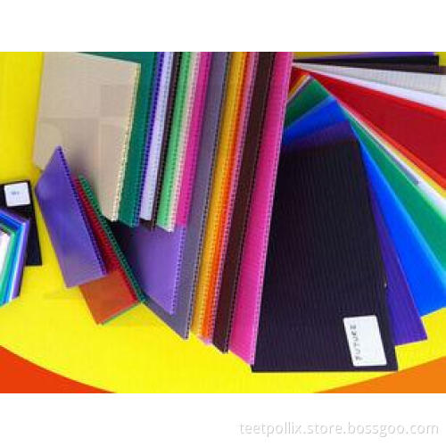 Recyclable Durable Impact Resistance Corrugated Plastic She